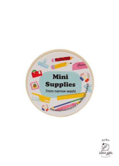 Stationery Store Day Stationery Store Day - Mini Supplies Narrow Washi Tape