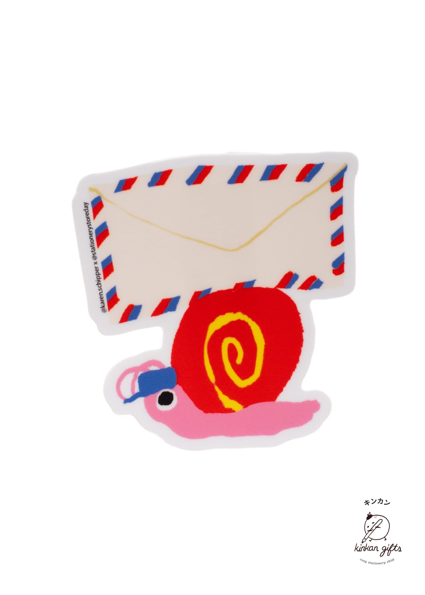 Stationery Store Day Stationery Store Day - Snail and Mail Vinyl Sticker
