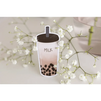 Sundrop Studios Decorative Stickers Boba Sticker- Boba Milk Tea