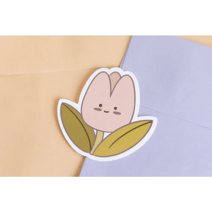 Sundrop Studios Decorative Stickers Flower Power- Jolly Tulip