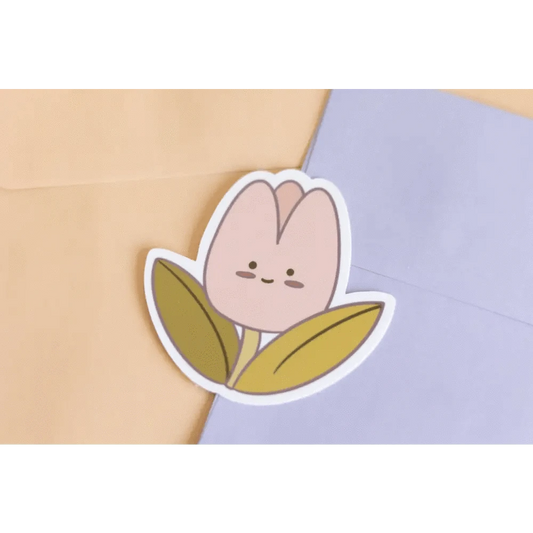 Sundrop Studios Decorative Stickers Flower Power- Jolly Tulip