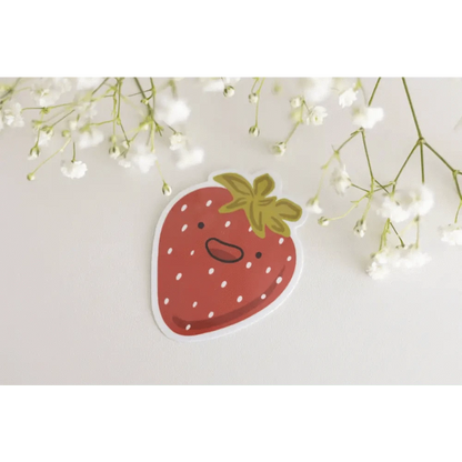 Sundrop Studios Decorative Stickers Fruity Bois Sticker- Strawberry