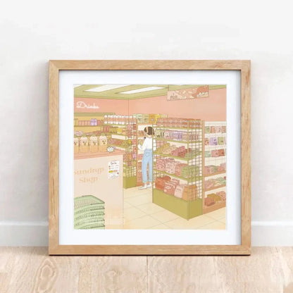 Sundrop Studios prints Combini Poster