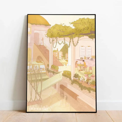 Sundrop Studios prints Fairy Town Poster