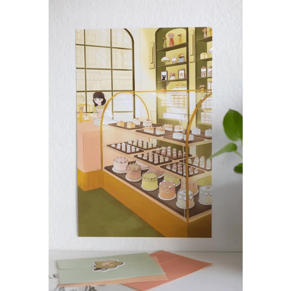 Sundrop Studios prints Kiki's City Bakery Poster