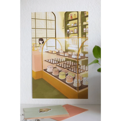 Sundrop Studios prints Kiki's City Bakery Poster