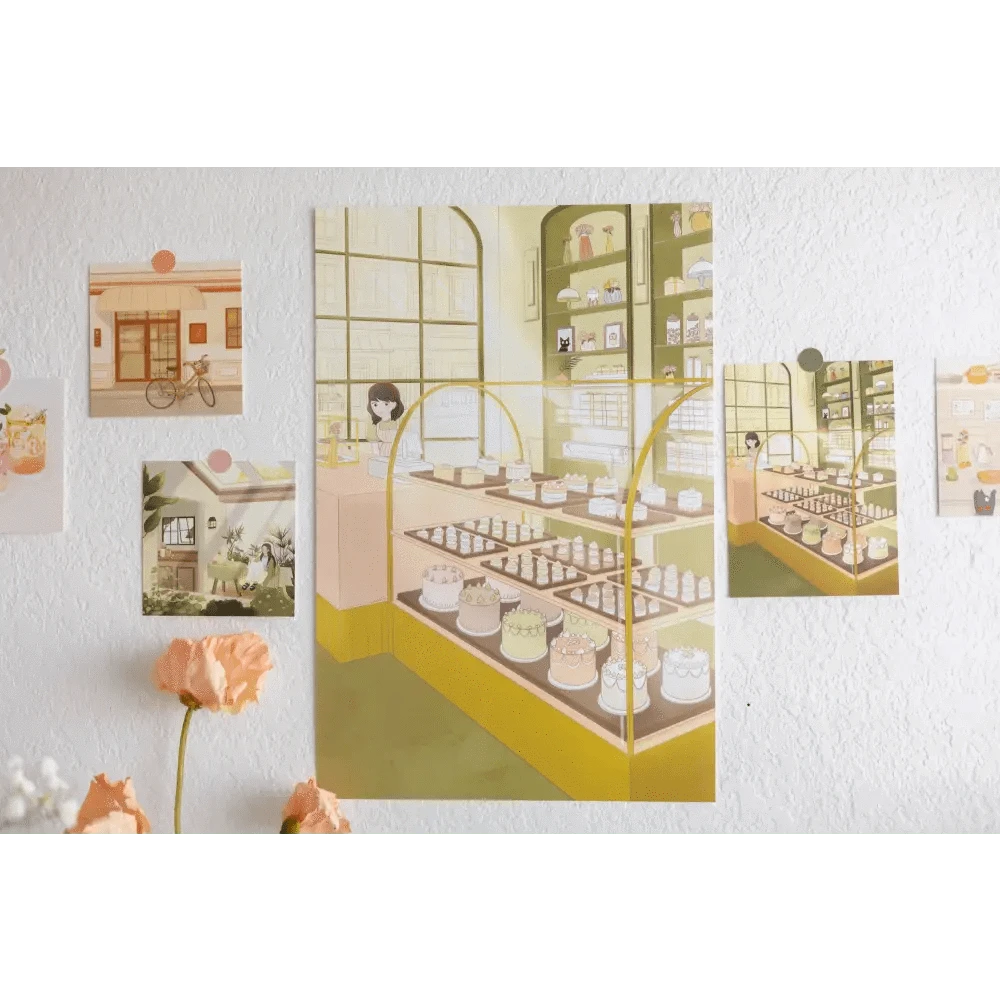 Sundrop Studios prints Kiki's City Bakery Poster