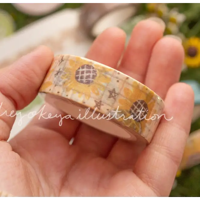 Sunflower Washi Tape