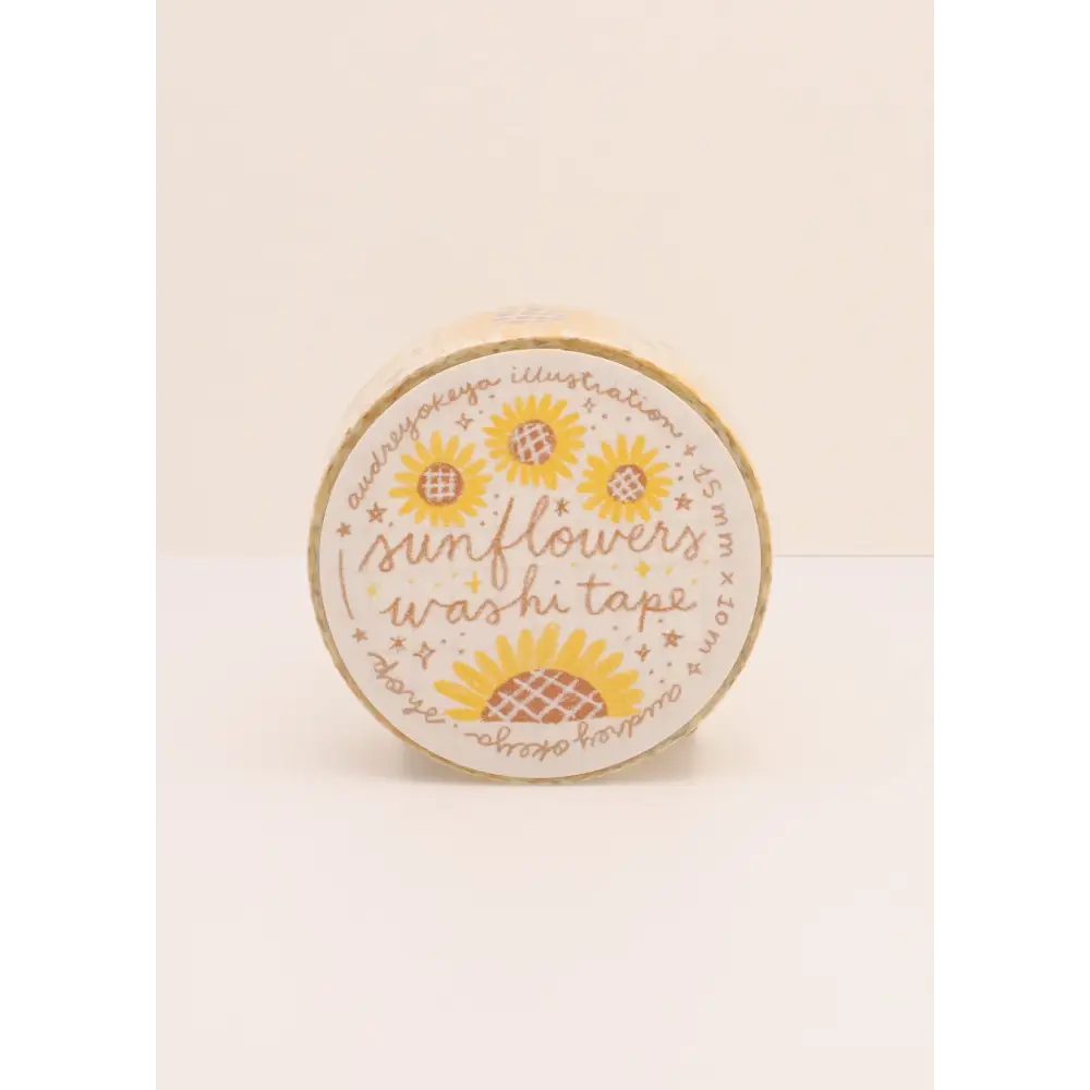 Sunflower Washi Tape