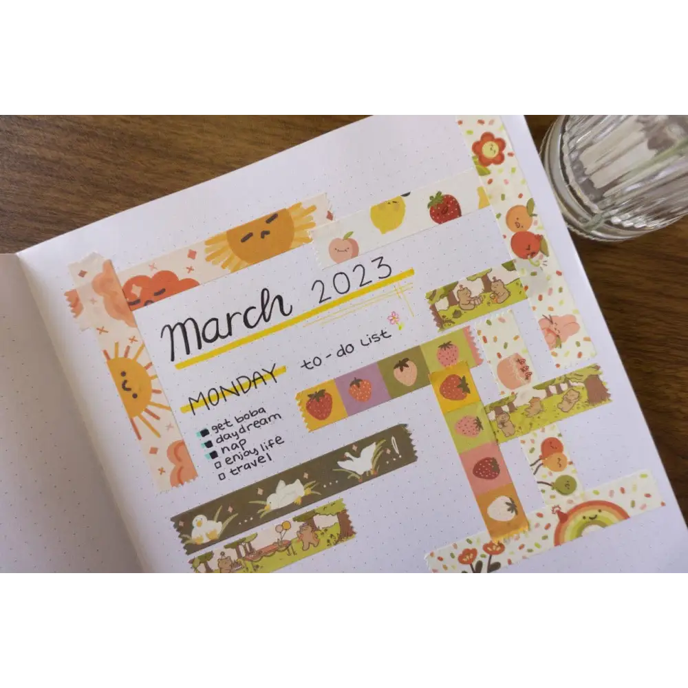 Sunset Washi Tape - decorative tapes