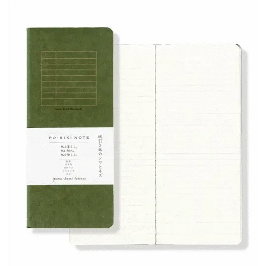 Super Delivery Notebooks & Notepads 5mm Reticle Squared  RO-BIKI Note Book - Green