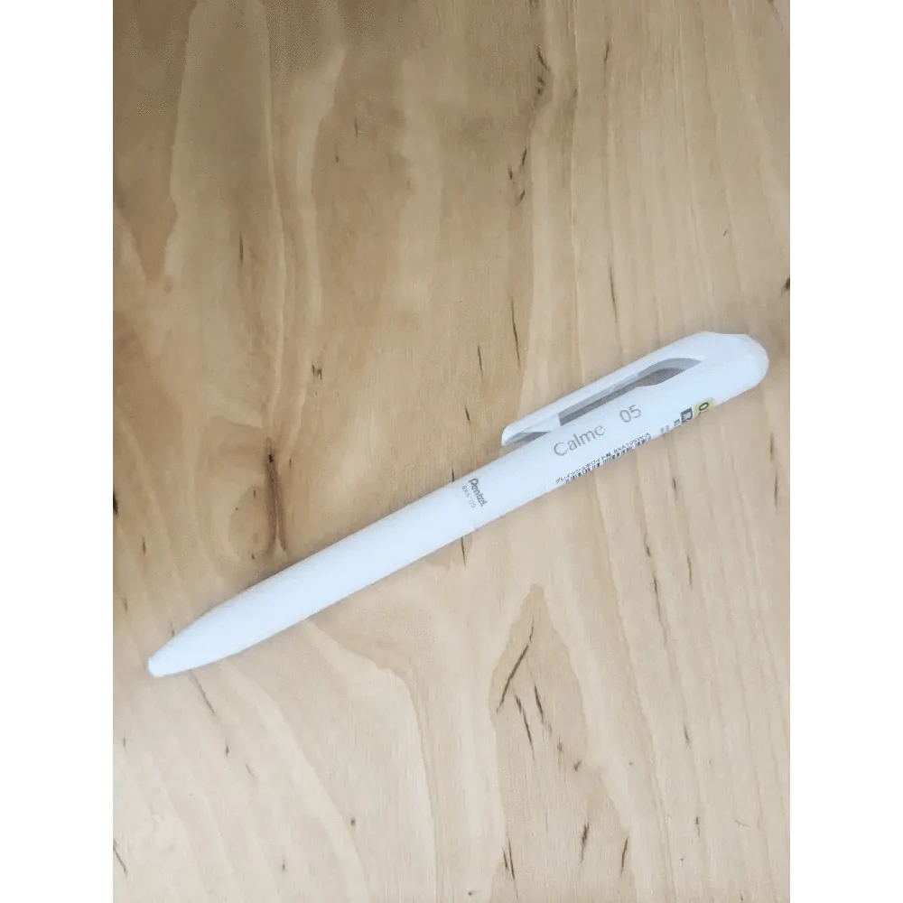 Super Delivery Pens CALM ballpoint pen grayish white 0.5mm