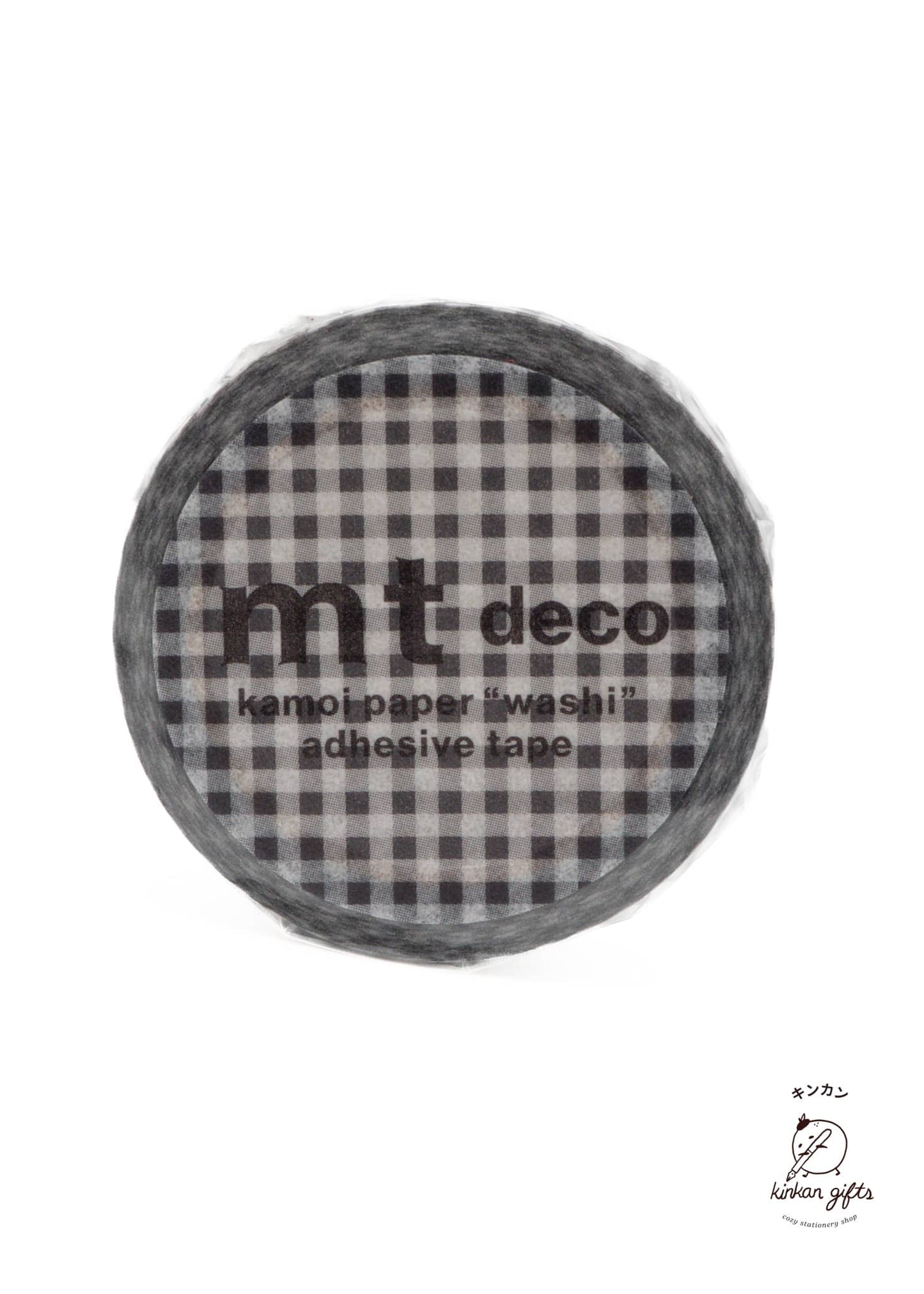 Sweet Bella Decorative Tape Delicate Checkered Black mt masking tape single: deco series