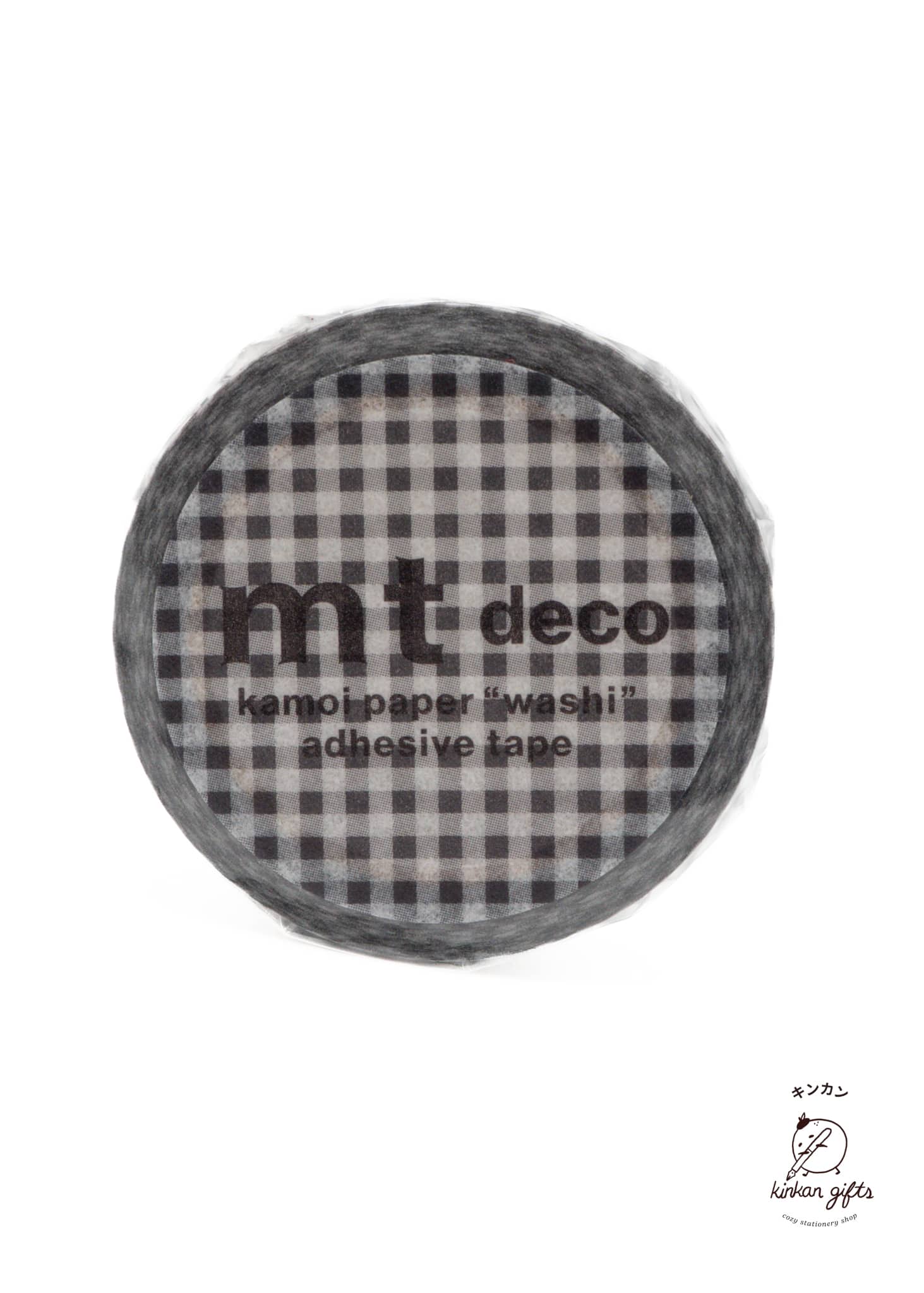 Sweet Bella Decorative Tape Delicate Checkered Black mt masking tape single: deco series