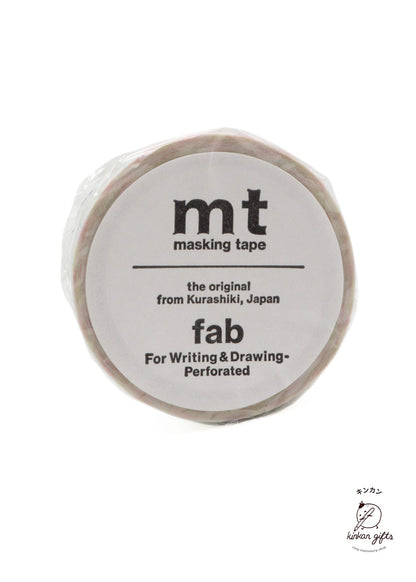 Sweet Bella Decorative Tape onegaishimasu mt masking tape single: fab series - For Writing&Drawing-Perforated