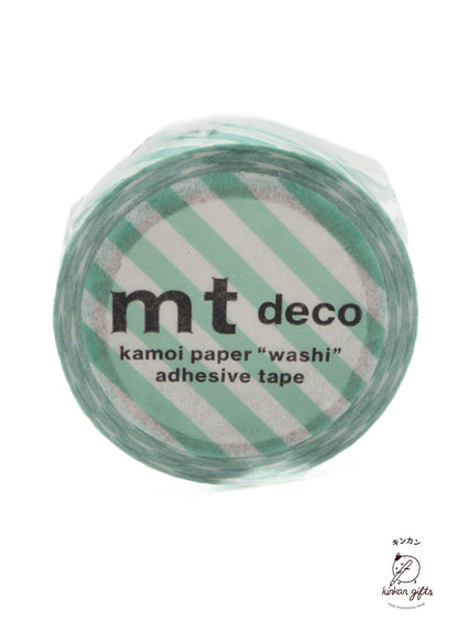 Sweet Bella Decorative Tape Stripe Emerald Green mt masking tape single: deco series