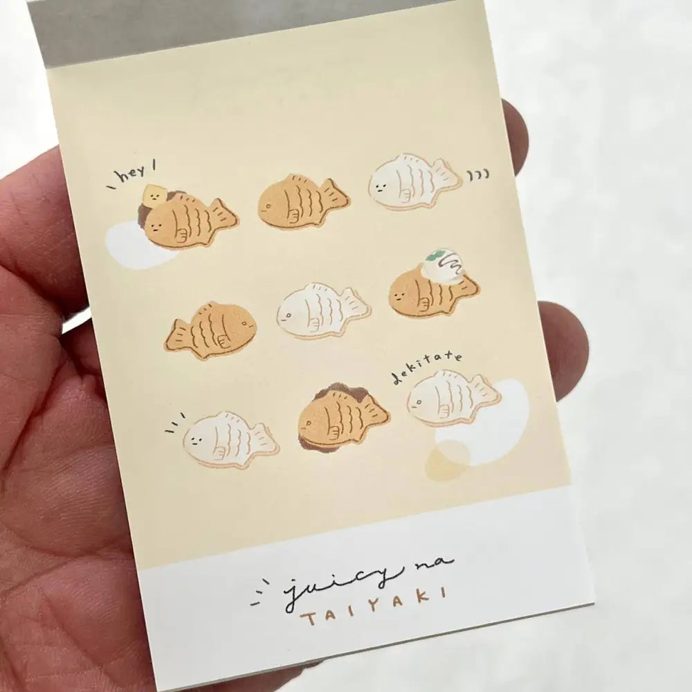 Taiyaki Mini Notepad - Notebooks & notepads