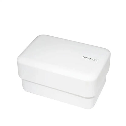 TAKENAKA Bento Box Bentos & Totes Bento Nibble Box - Made of Recycled Plastic Bottles: Coconuts White