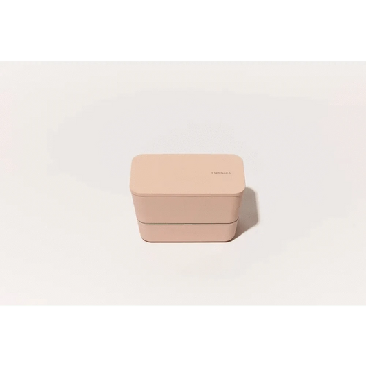TAKENAKA Bento Box Bentos & Totes TAKENAKA BENTO Flat Dual Box: White Eggshell