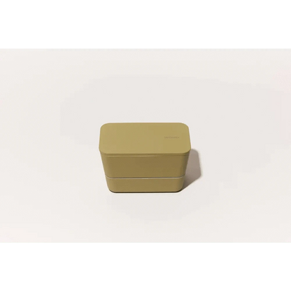 TAKENAKA Bento Box Bentos & Totes TAKENAKA BENTO Flat Dual Box: White Eggshell