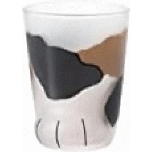 TAMURATOKI CO.,LTD Cups & Mugs Calico Cat Paw Glass