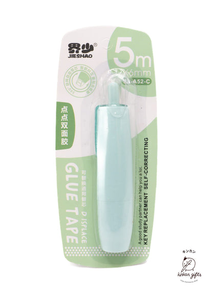 Temu Glue & Adhesives Mint Green Retractable Glue Tape