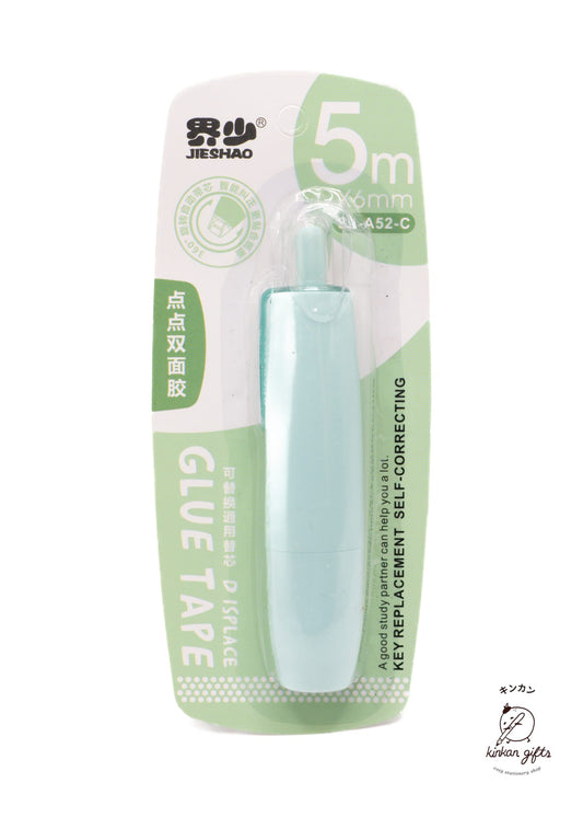 Temu Glue & Adhesives Mint Green Retractable Glue Tape