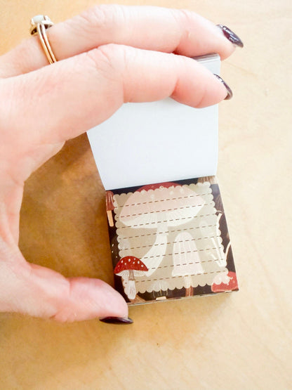 Temu Paper Sheets Mini Vintage Notepaper Books - 50 Designs