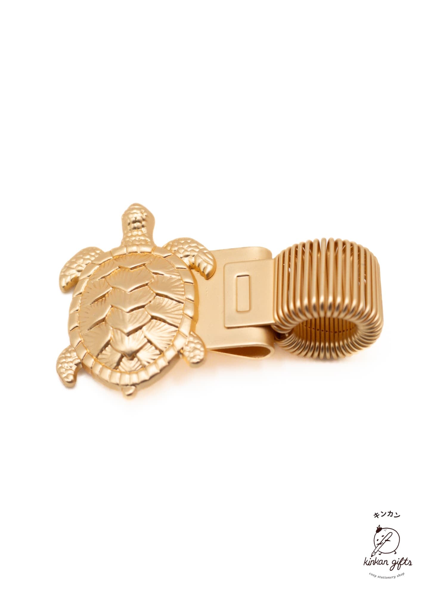 Temu Pen Clips Gold / Turtle Metal Critter Pen Clip/Loop