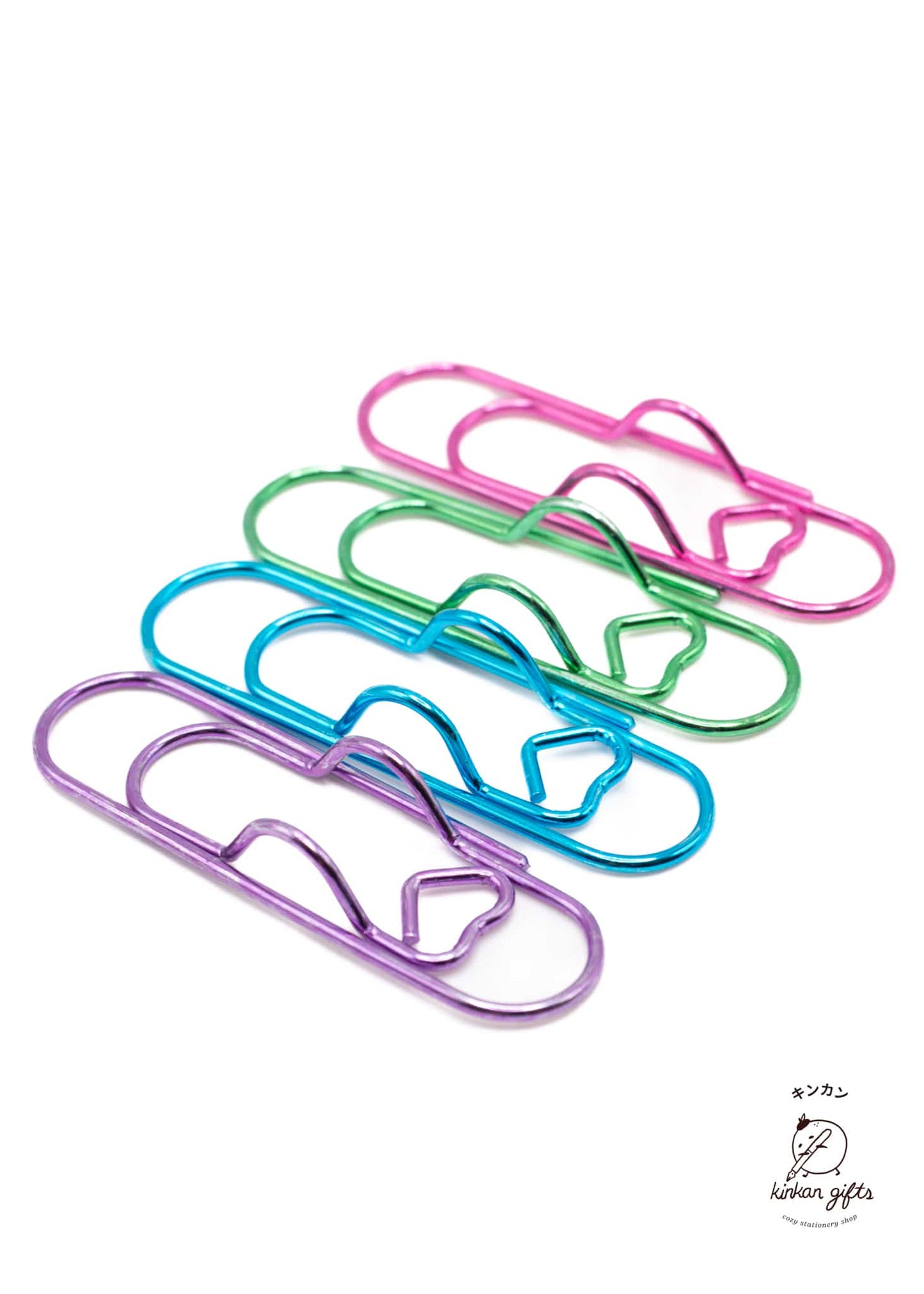 Temu Pen Clips Metal Heart Pen Holder Clip