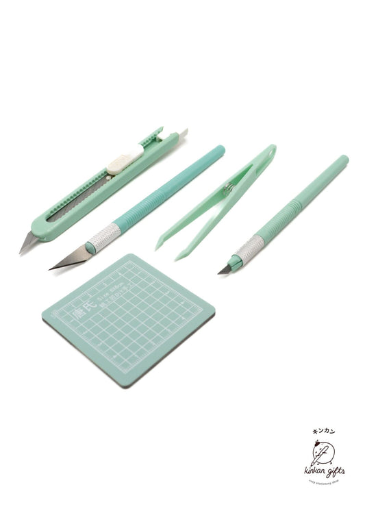 Temu Scissors & Cutting Tools DIY Cutting & Glue Tool Set With Mini Cutting Board