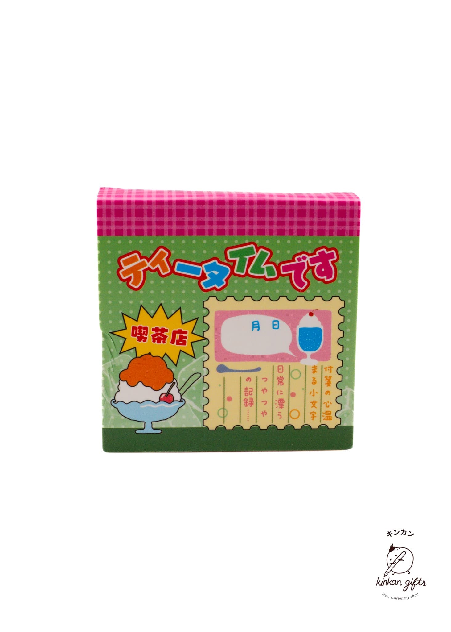 Temu Snow Time Showa Handwritten Series - Mini Memo Pad