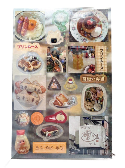 Temu Sticker Books Mr. Paper - Vintage Aesthetic Japanese Sticker Book - Millennium Dream