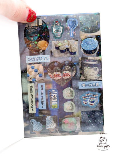 Temu Sticker Books Mr. Paper - Vintage Aesthetic Japanese Sticker Book - Old Album