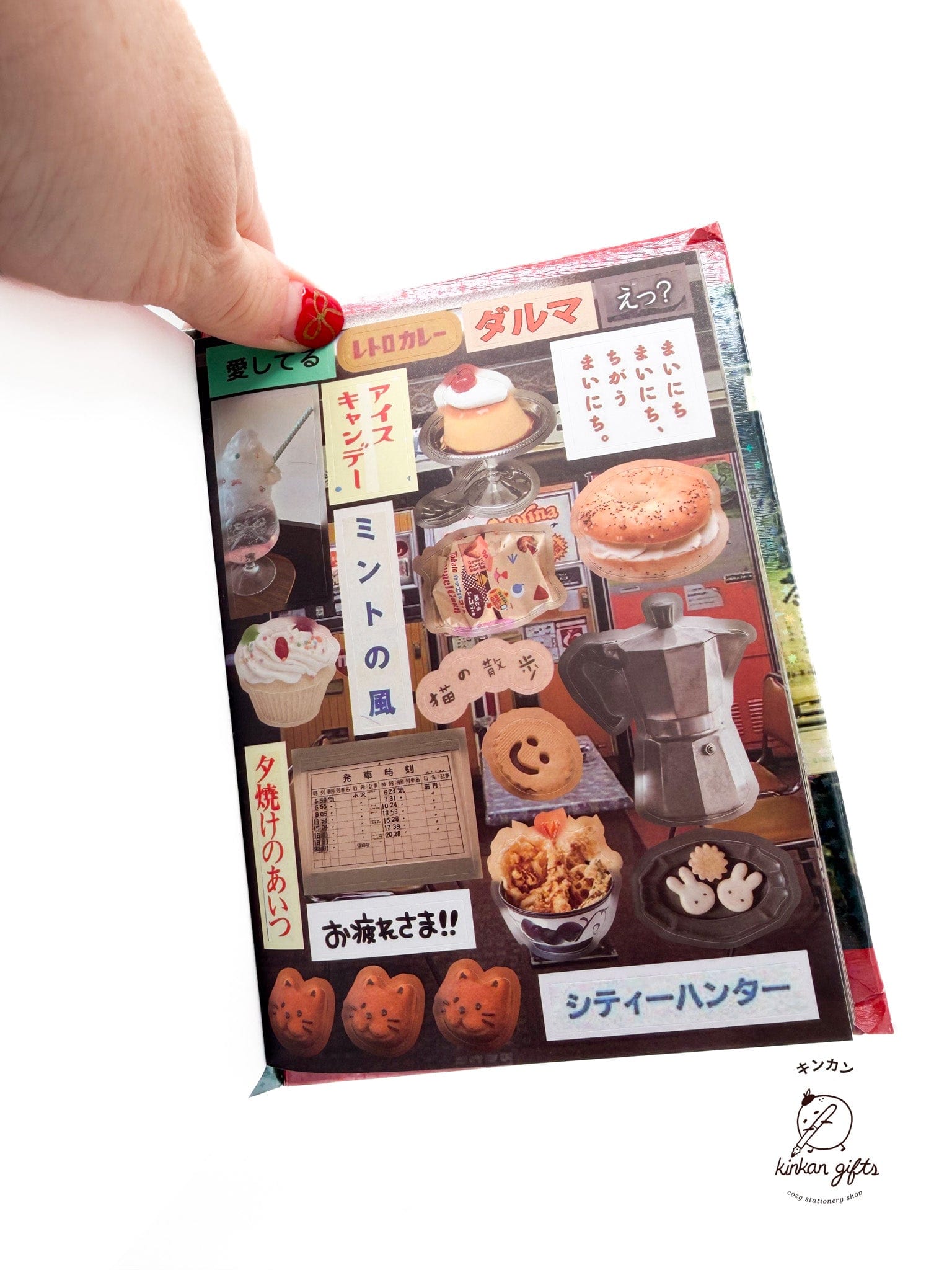 Temu Sticker Books Yuxian Vintage Aesthetic Japanese Sticker Book - Four Seasons Radio -  Over 800 stickers (Copy) (Copy)