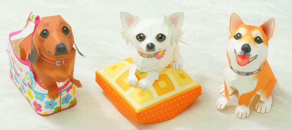 Toyo Origami Paper Dog Origami Paper Craft Set