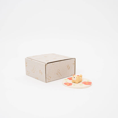 U PLUS INC Craftman House - Handmade Incense Holder Dog