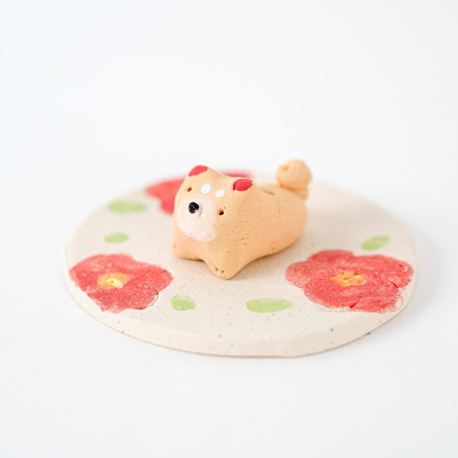 U PLUS INC Craftman House - Handmade Incense Holder Dog