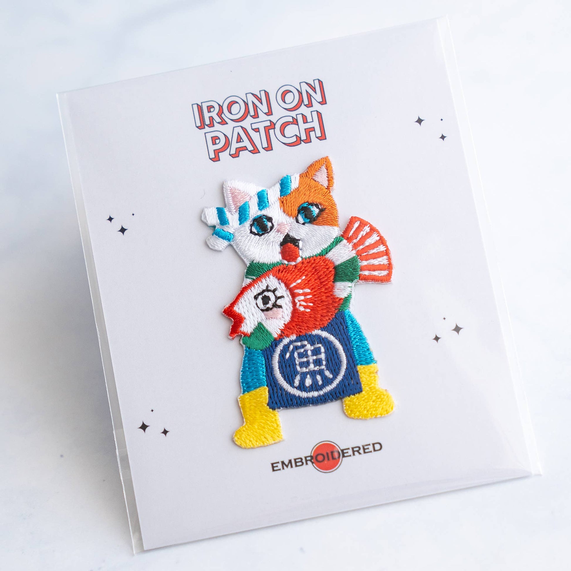 U PLUS INC Cute Cat character Patches - Iron on Patch