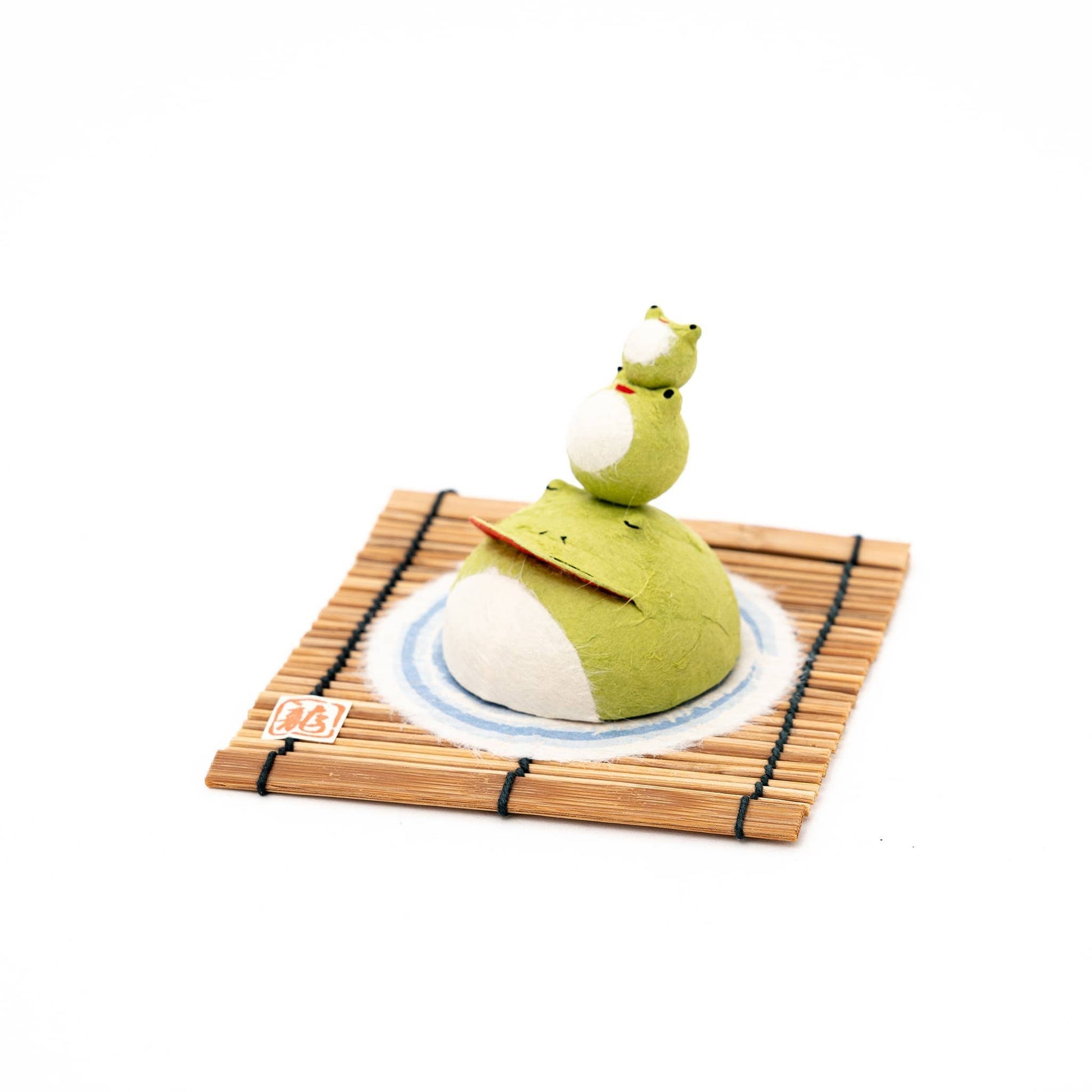 U PLUS INC Ryukodo Paper Mache Frog