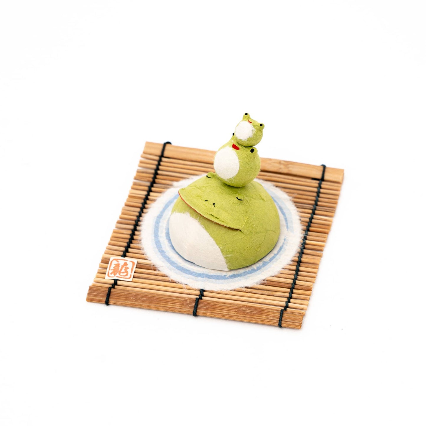 U PLUS INC Ryukodo Paper Mache Frog