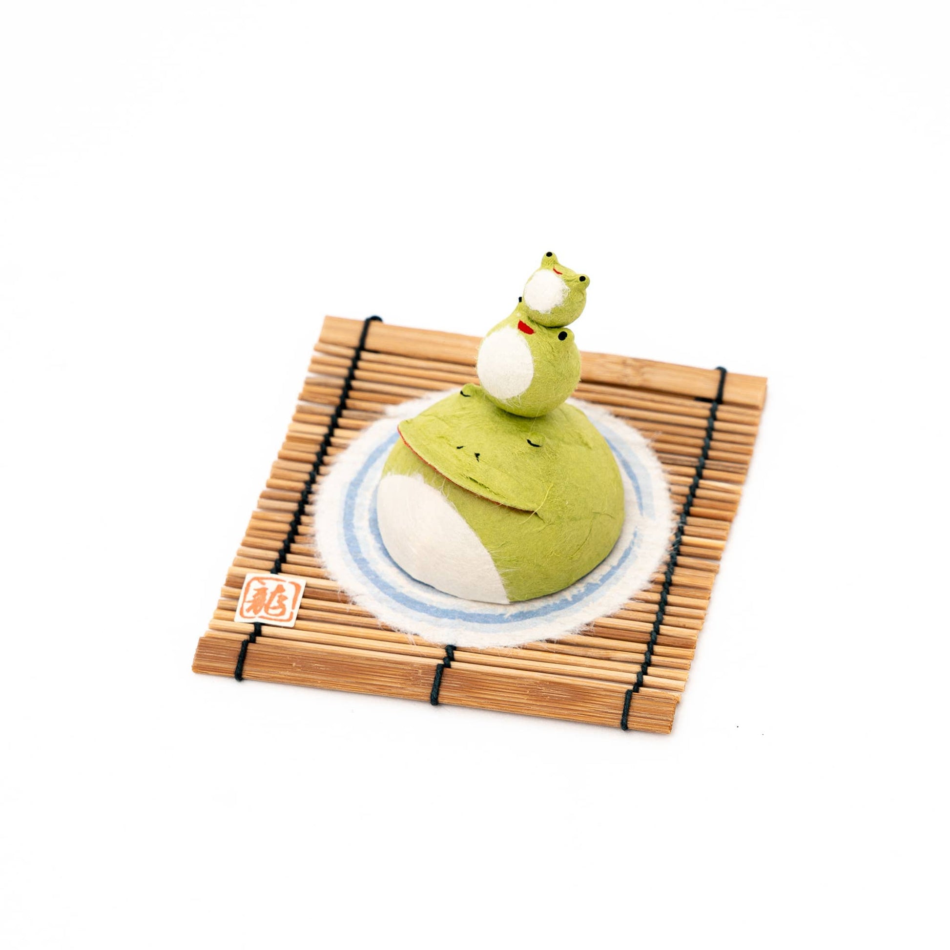 U PLUS INC Ryukodo Paper Mache Frog