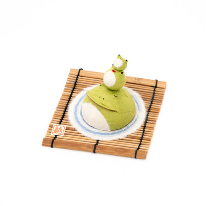 U PLUS INC Ryukodo Paper Mache Frog