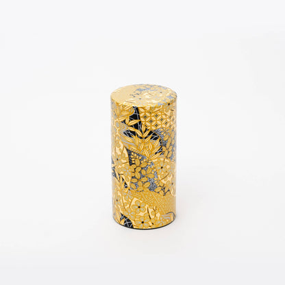 U PLUS INC Tea & Tea Sets Japanese Traditional Washi Tea Canister – 5 Pattern 200g