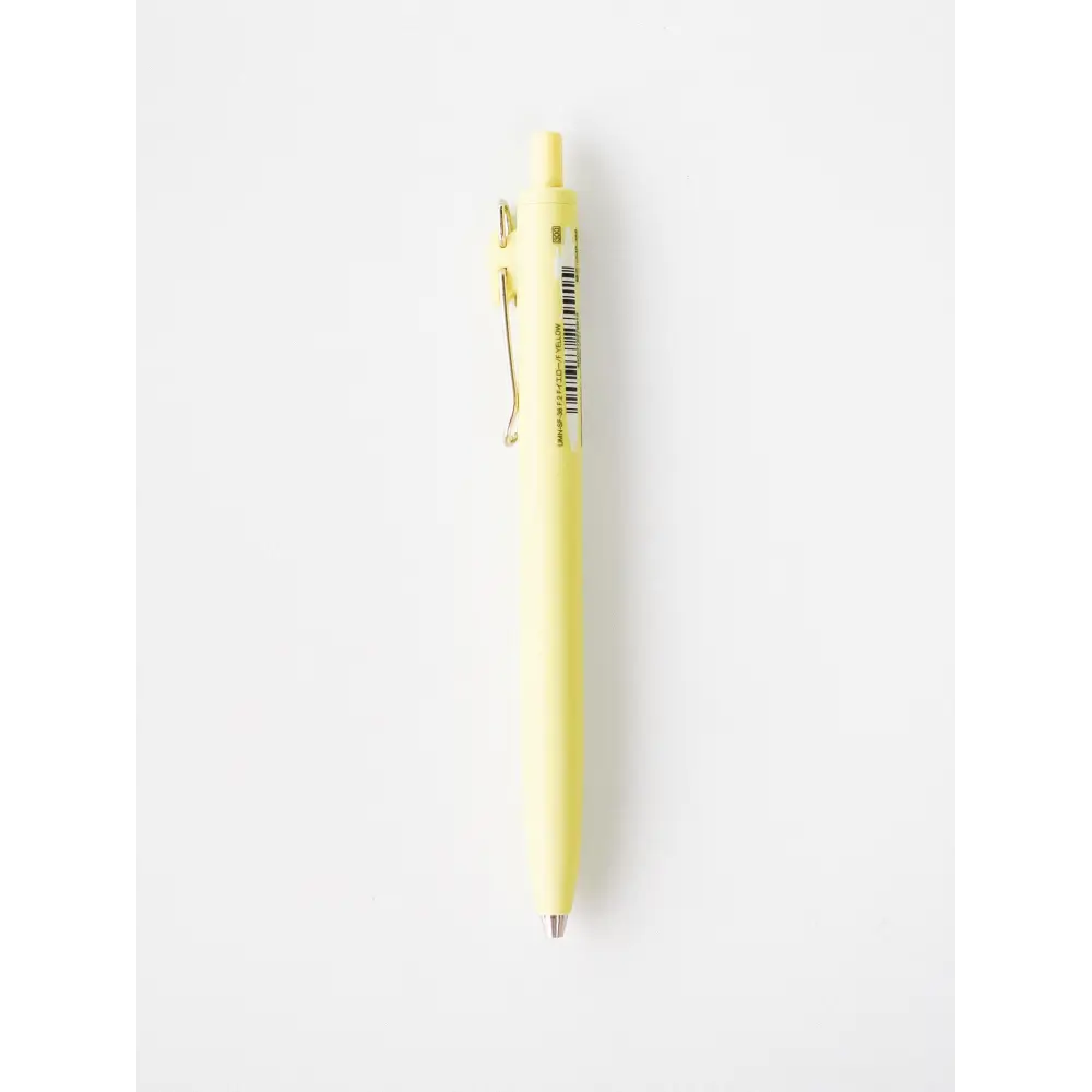 Uni-ball ONE F Ballpoint Pen - 0.38mm - 0.38mm Faded Yellow - pens