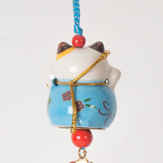 Urban Tokyo 13 Inch Length Maneki Neo Lucky Cat Hanging Charm (12/120)