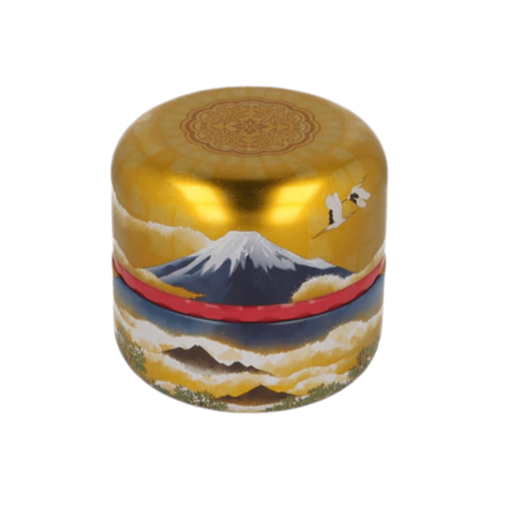 Urban Tokyo 2.8oz Tea Canister Mt Fuji Gold JP (1/100)