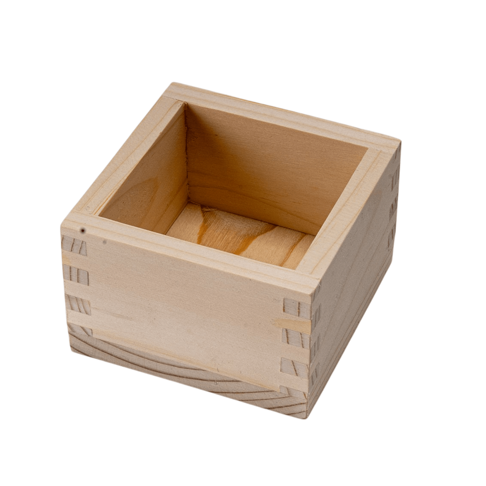Urban Tokyo 3.25"Sq Wooden Sake Masu Cup (1/50)