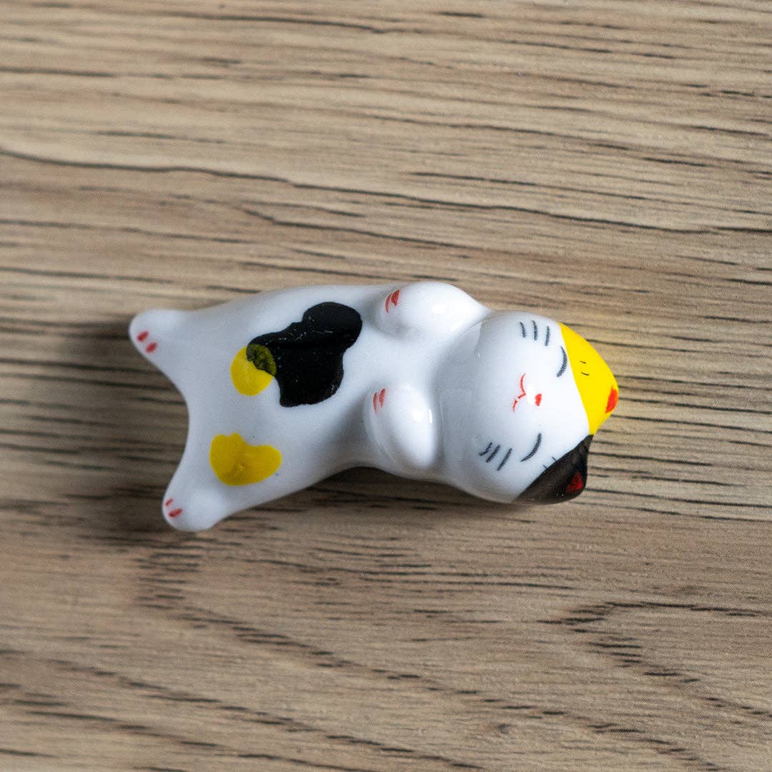 Urban Tokyo Cat Chopsticks Rest 2"L (12/288)