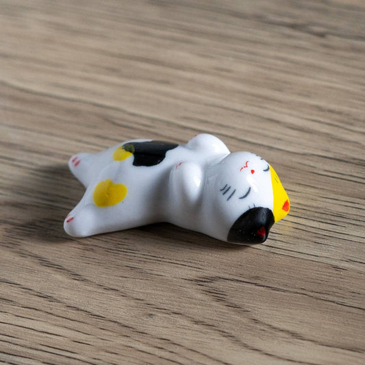 Urban Tokyo Cat Chopsticks Rest 2"L (12/288)